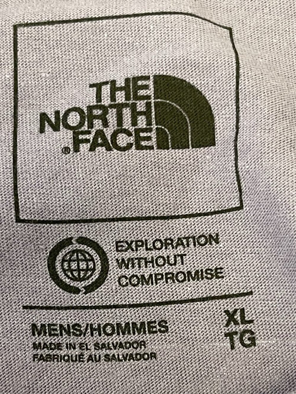 The North Face Box Long Sleeve Tee in Purple - - Picture 3 of 6